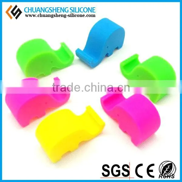 Samples in stock silicone animal design mobile phone stands
