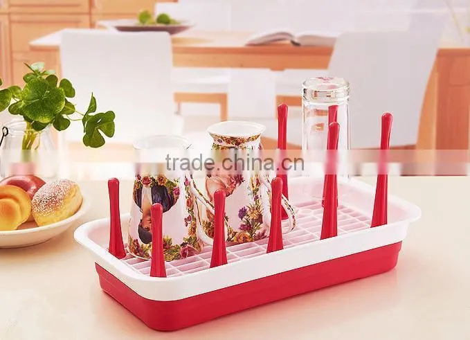 plastic cup and Saucer Drain rack