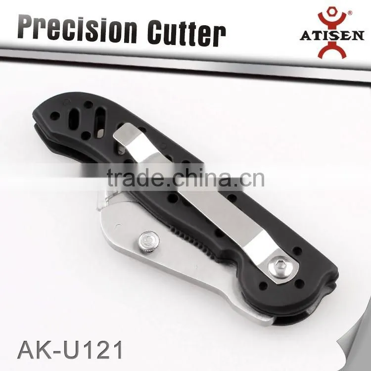 NEW Folding Utility Pocket Knife Cutter aluminum handle Cutter