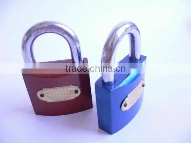Painted Middle type Iron Padlock