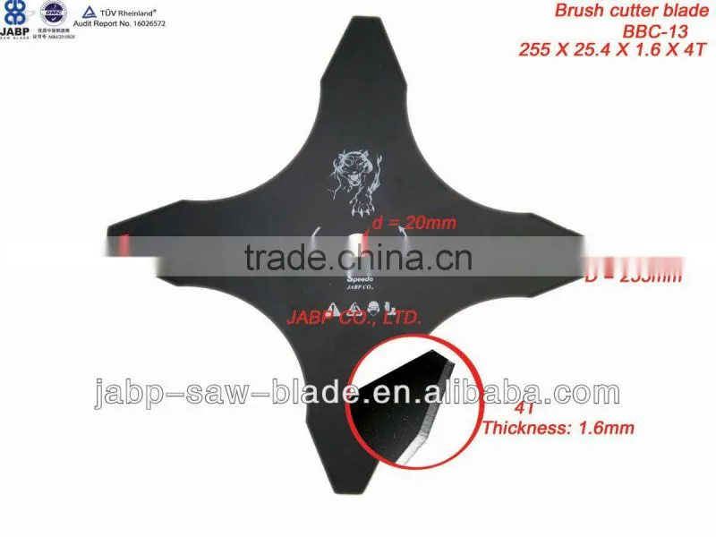 4T metal brush cutter blade