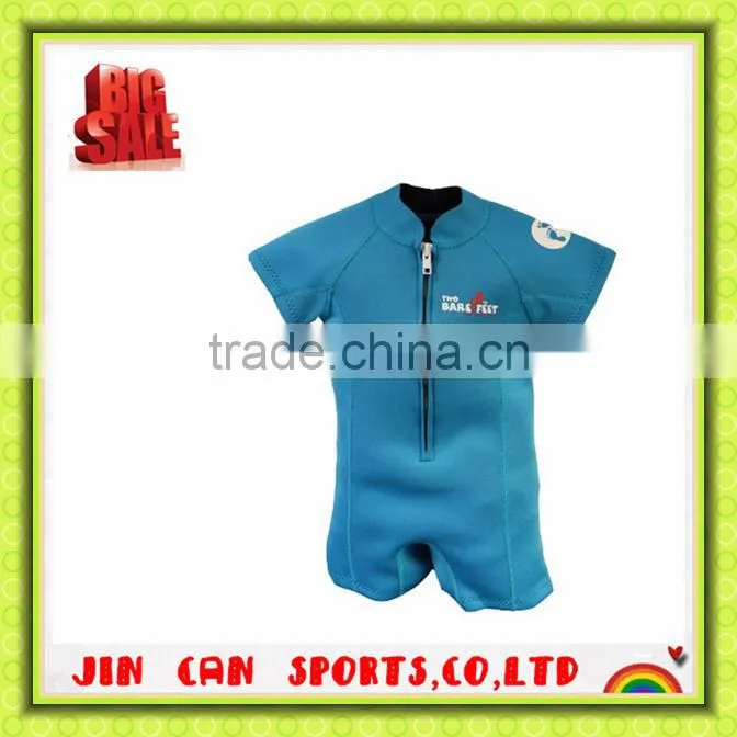 Classic style close-fitting neoprene short diving suit