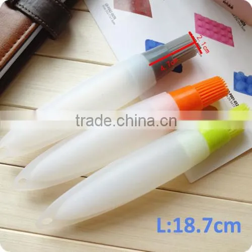 Silicone Bakeware Cook Pastry Oil Cream BBQ Tool Basting Brush Cake