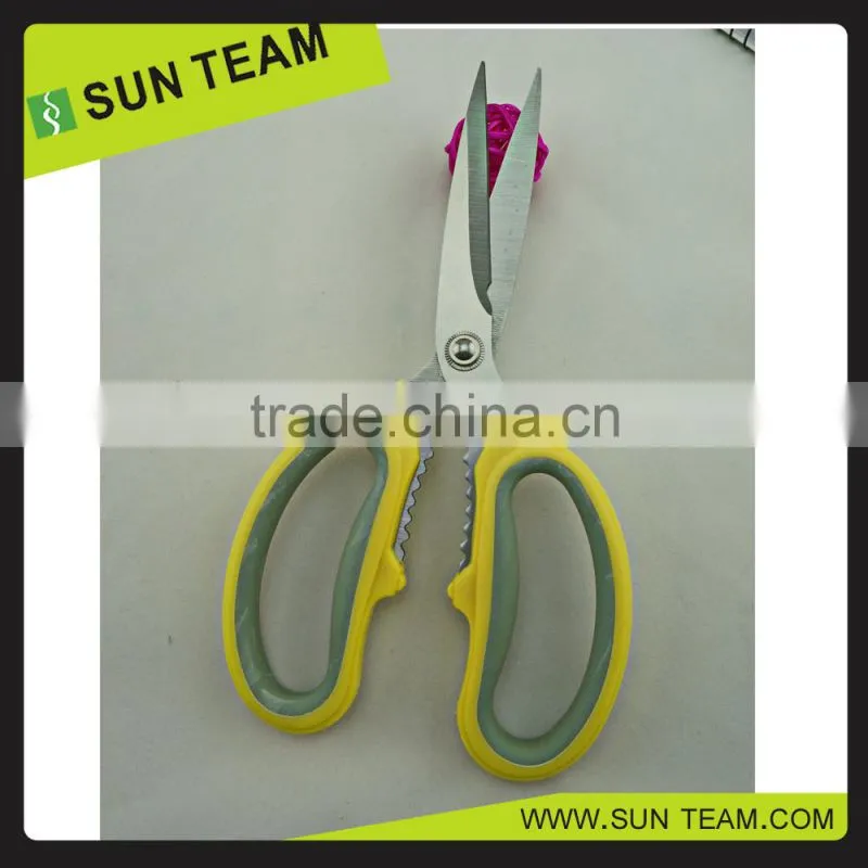 SK113C 7-3/4 "Simple colorfull types of kitchen scissors