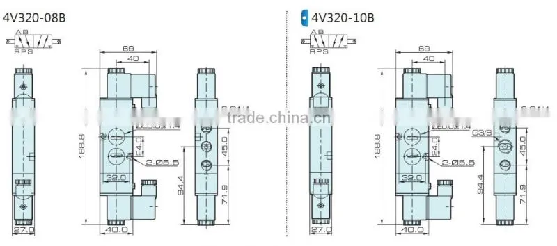 4V300series Control Valves with high quality