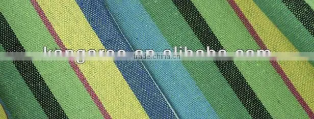 The thick canvas stripe double hammock
