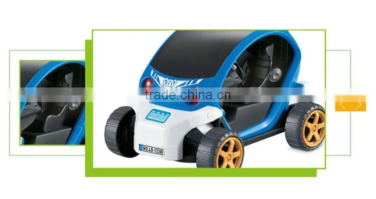 Hot sale battery operated police car small electric toy cars for kids
