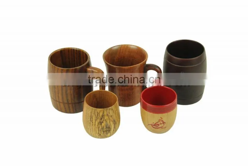 Handmade Unique Hand-Made Wood Custom Coffee Cup