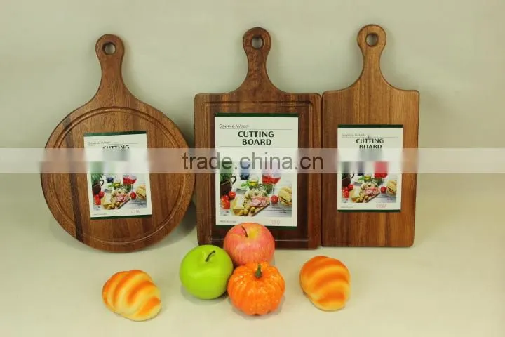 Nice-looking new design ec-frienfly natural wooden cutting board