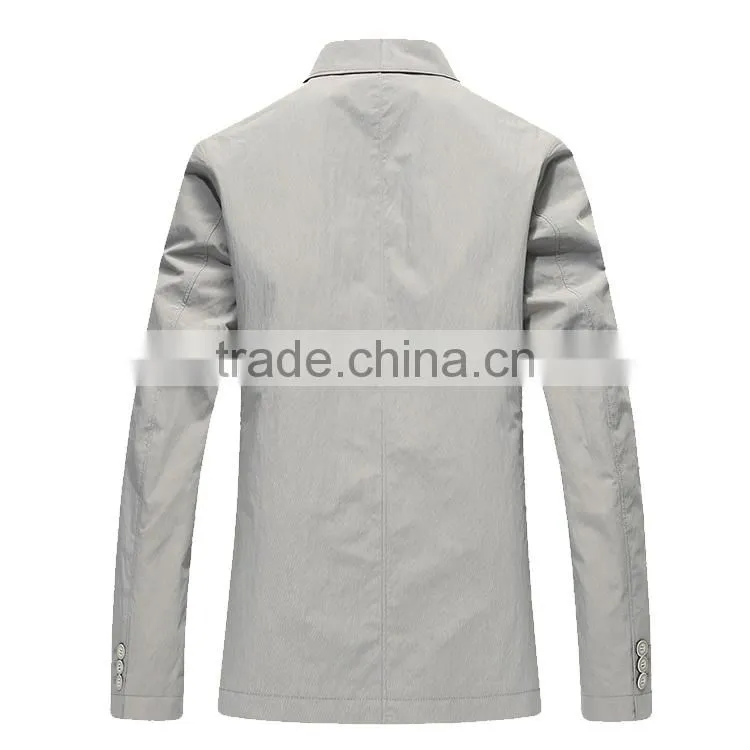 Wholesale Fashion Men Spring Summer Suit Jacket Blazer For Popular