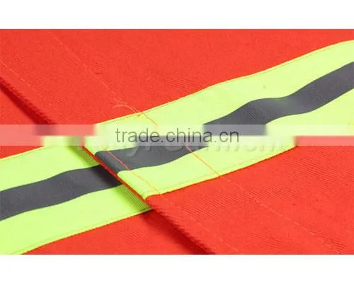 cheap china factory 35%cotton65%polyester fire fighting uniform