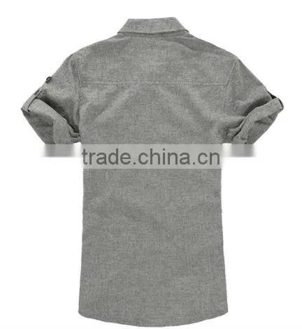 2016 latest man's linen casual shirt