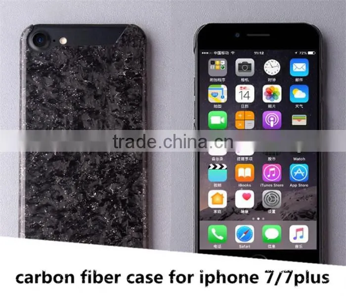 amazon NEW 2017 China carbon fiber phone case for iPhone 7 Mottled irregular pattern