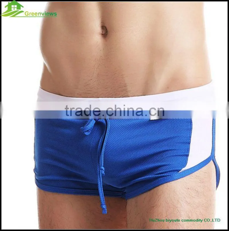 Print design healthy men underwear Knitting seamless sports boxer for boy men seamless sport underwear