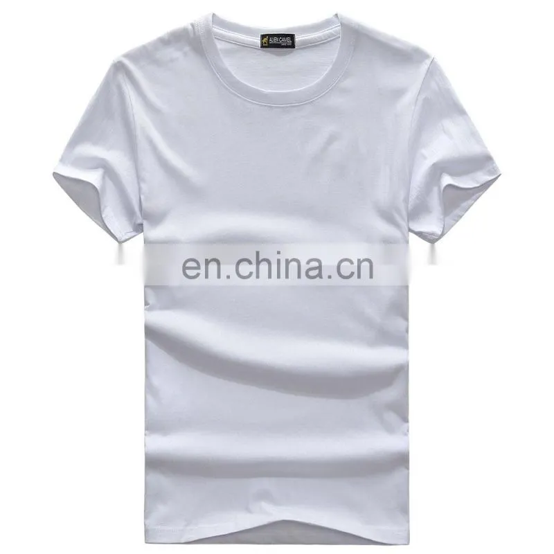 100% cotton plain t shirt/longline t shirt/extended t shirt