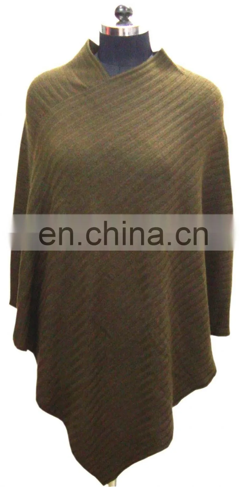 Cashmere plain Knitted Ponchu,cable knitted poncho,rib knitted poncho 2017