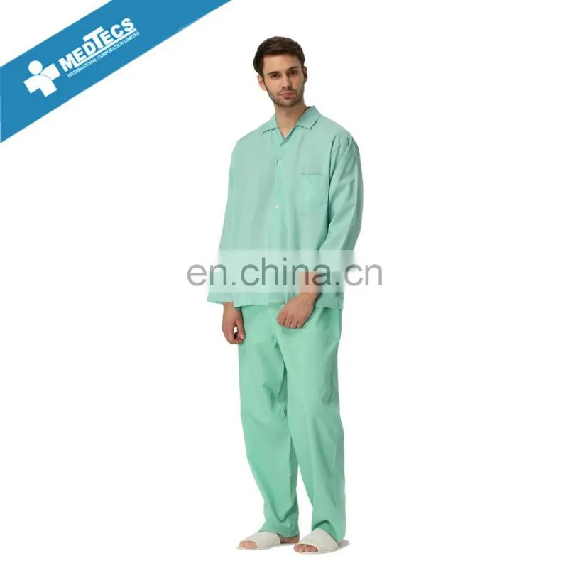Flame Retardant Nightwear Hospital Pajamas for patient