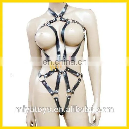 2015 new arrival full body leather sex body harness