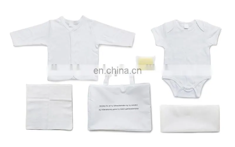 100% cotton breathable and washable newborn baby gauze diaper kit