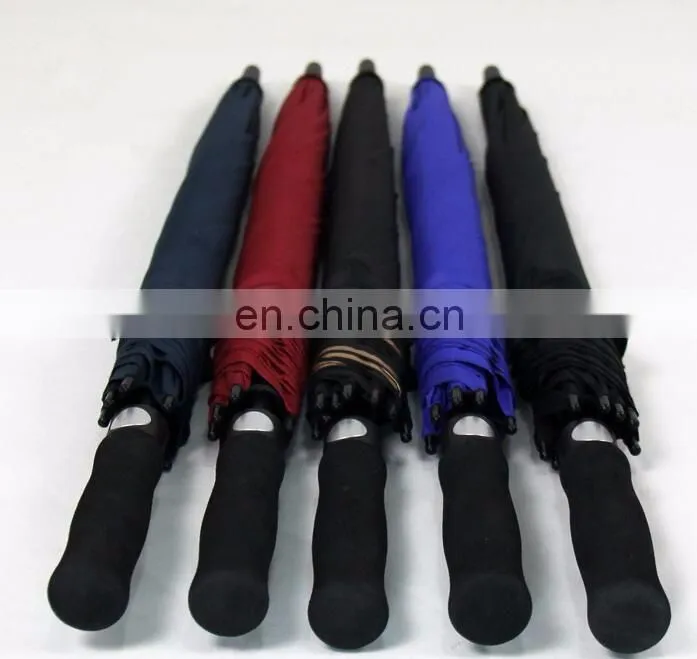 new fashion high quality yellow golf umbrella promotional for sale