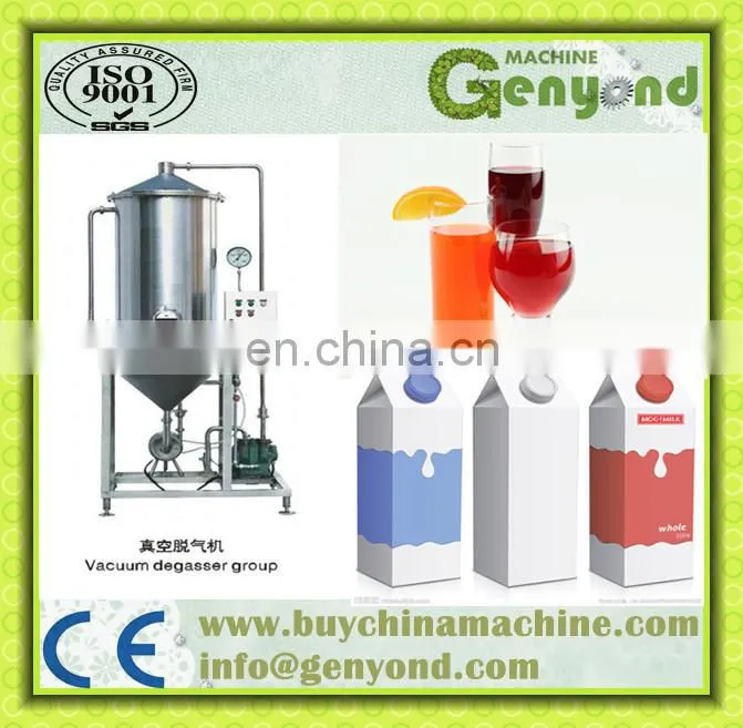 Vacuum Degasser/Deaerator/Degasifier Machine for Juice and Milk
