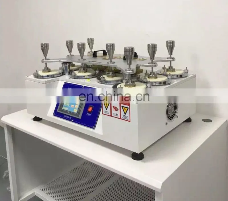 LCD Touch Screen Martindale Abrasion Test Machine