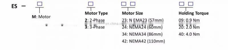 Leadshine nema 23 easy servo motor and driver 573HBM10-100+HBS507
