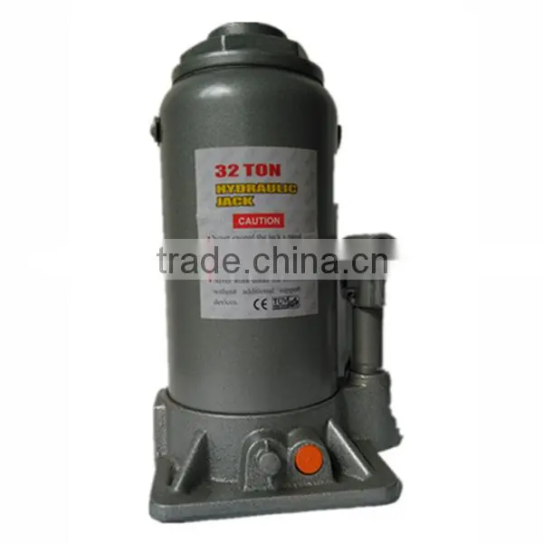 High quality good sell hydraulic bottle jack with safety valve 32T for car repairing