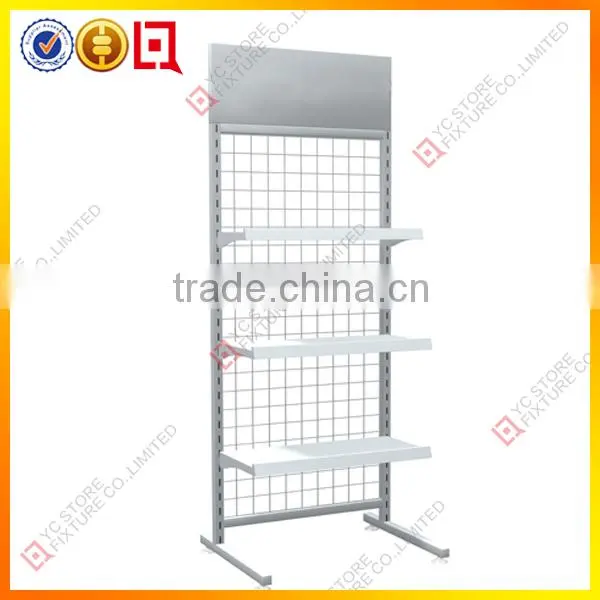 High Quality White Snack Food Metal Display