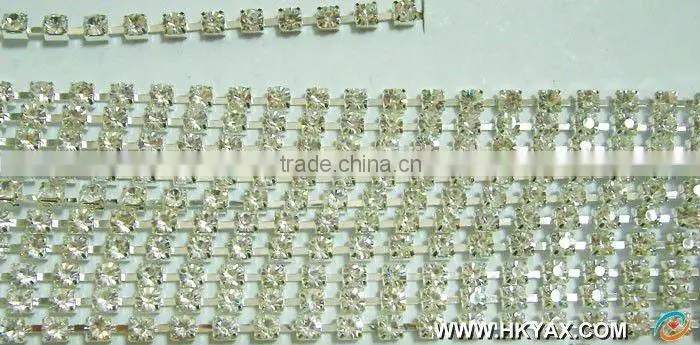 china stones trimming cup chain supplier, high quality cup chain stones trimming; trimmings cup chain stone