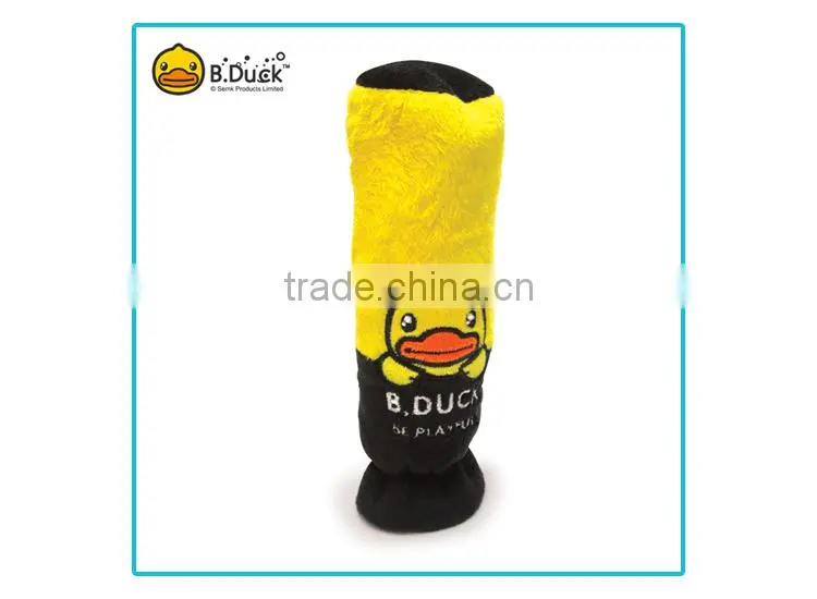 plush duck shaped handbrake cover cute car handbrake cover hot sale