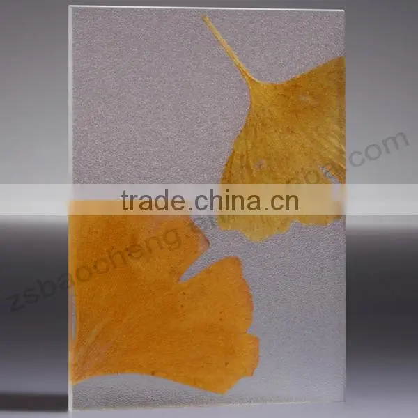 China Manufacturer indoor partition translucent acrylic panels