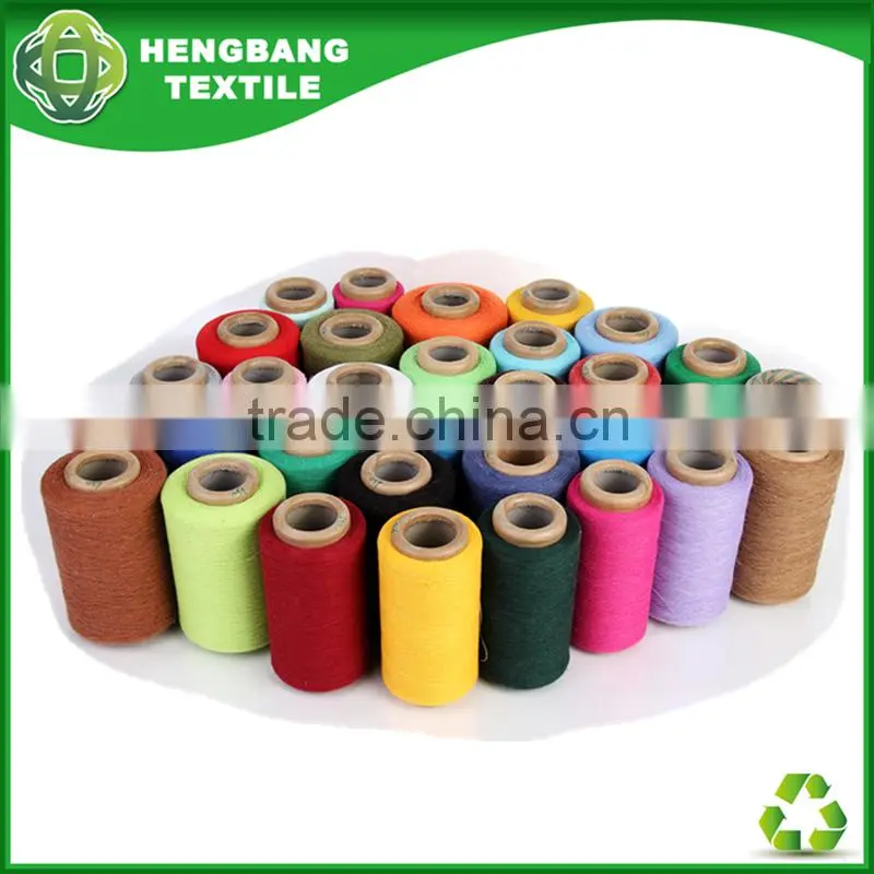 18s open end cotton waxed melange knitting sock yarn regenerated buyers in china