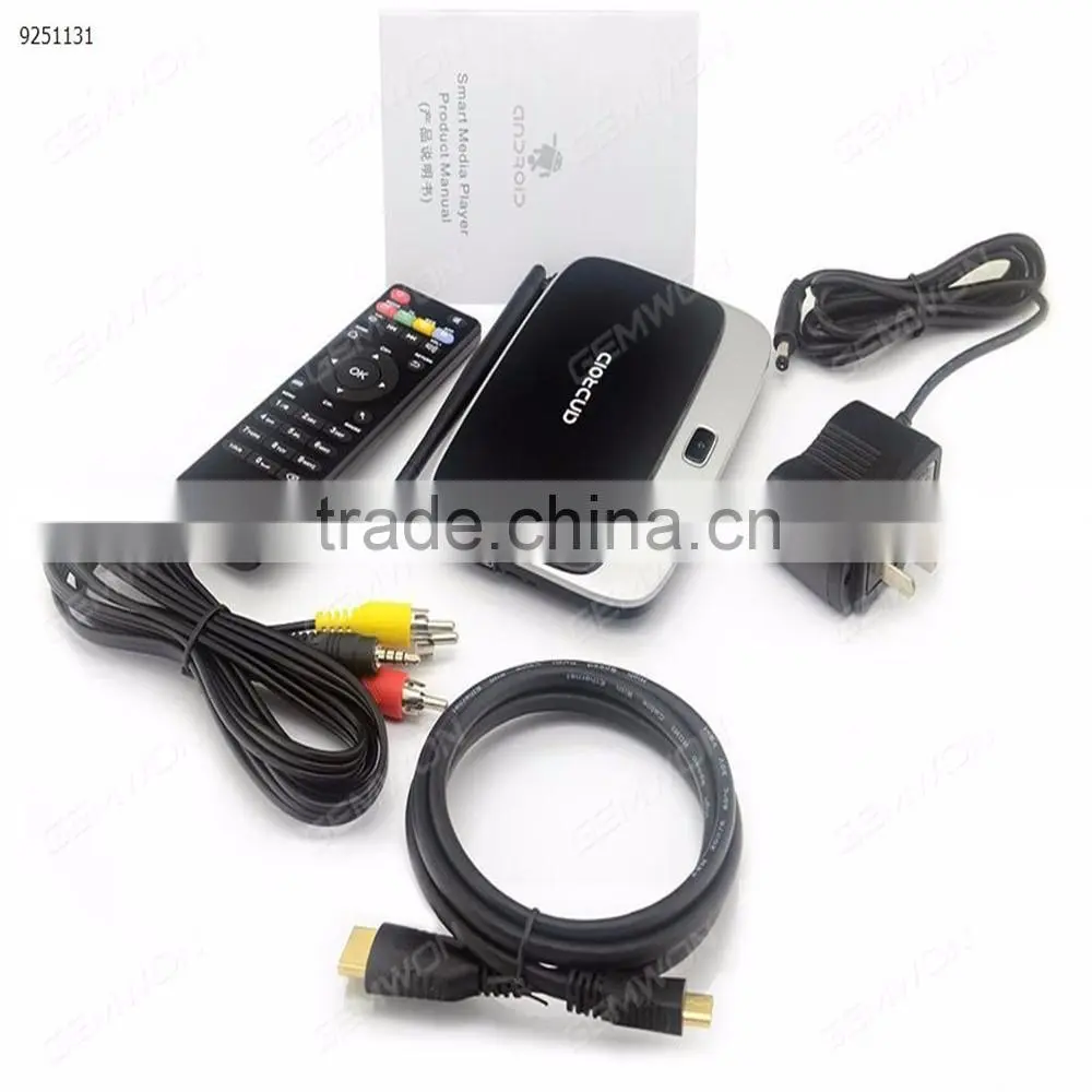 Hot Selling and best price for CS918 Android TV BOX Quad Core 2GB/8GB WIFI 1080P