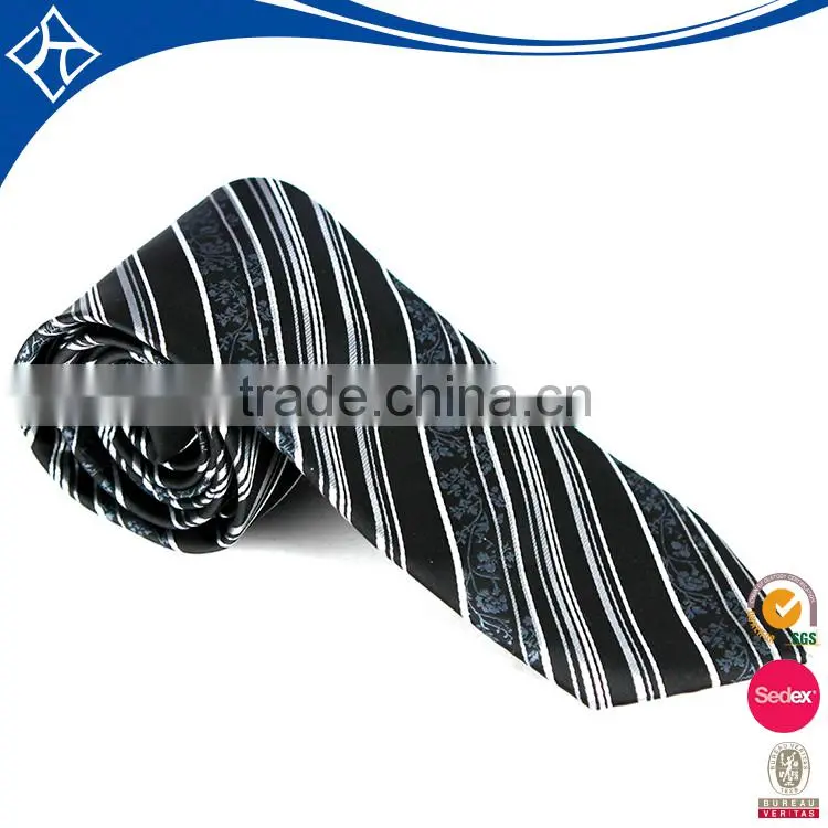 Newly Design Custom Company Logo For Business Skinny Men Silk Ties