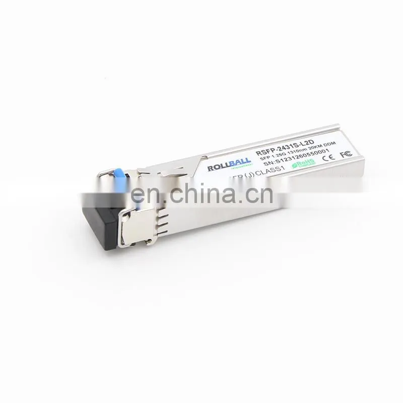 1.25G SFP module 500M 2KM 10KM 20KM 40KM 80KM 100KM 120KM 160KM