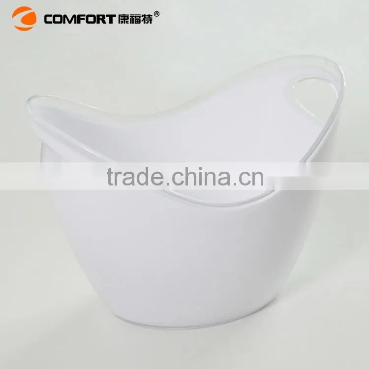 Plastic boat shape ice buckets for beer