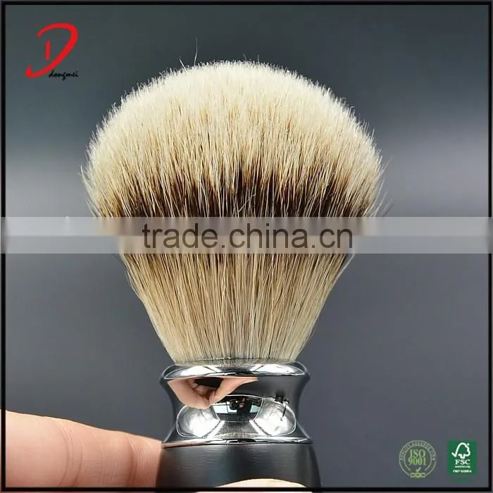 New product badger shaving brush and shaving soap bowl,metal barber shaving set