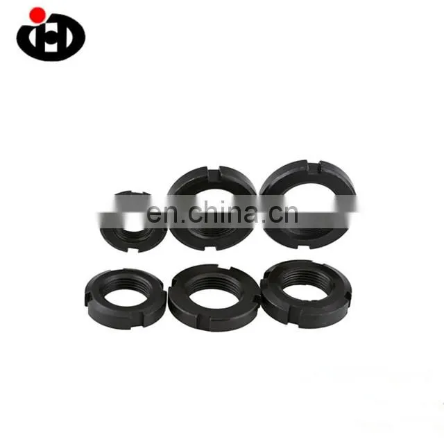 High Quality JINGHONG DIN 981 Round Lock Nut Bearing Lock Slotted Retaining Nut