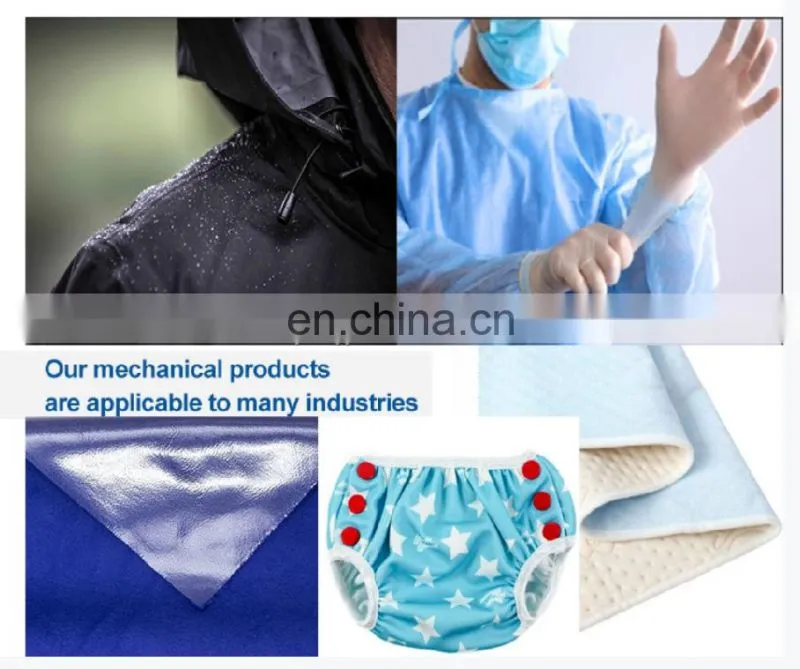 Hot melt glue Textile laminating machine for Garment