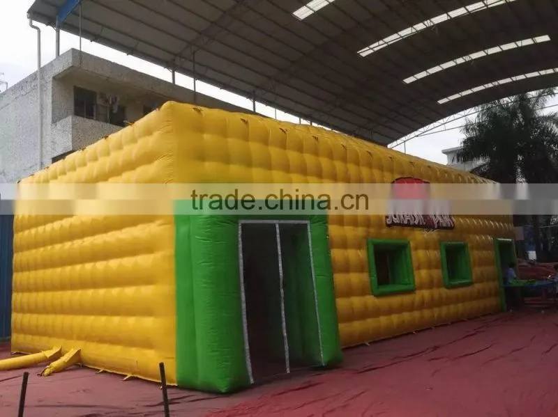 2015 hot sale gaint inflatable tent inflatable Dinosaur tent for sale