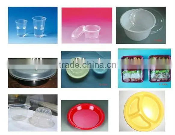 FJL-750 Plastic cup cover bowl making machine