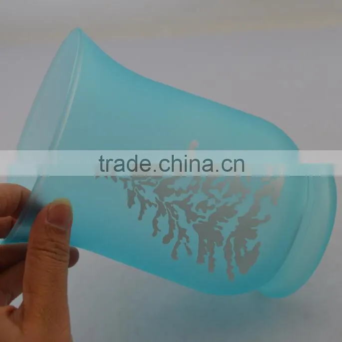 coloured glass flower vases painted vases glass decorative items