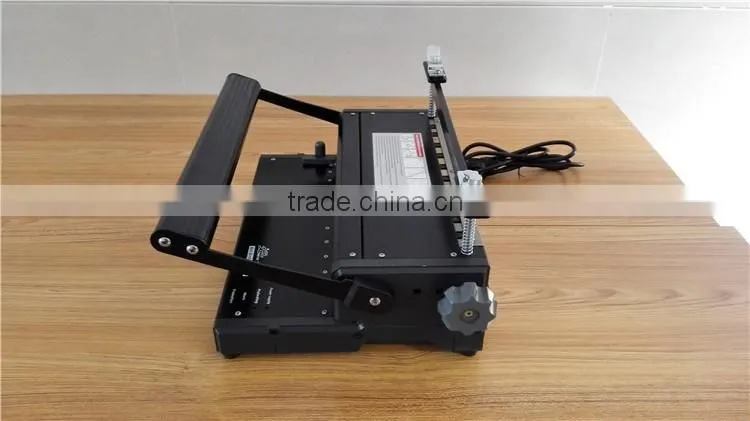SG-V10 strip binding machine velo annealed black binders