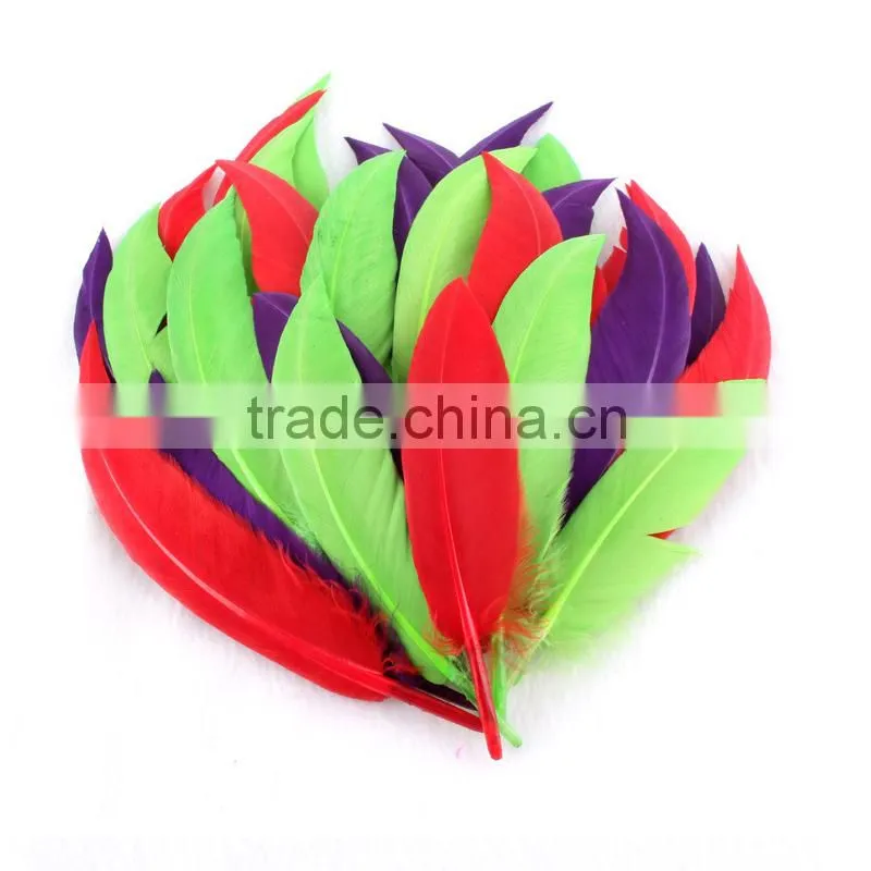 wholesale dyed purple Goose feathers suppliers