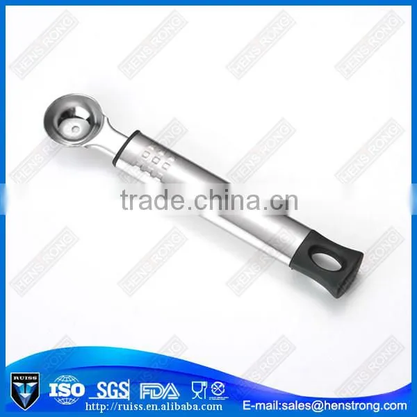 New Hot Top Quality Product Stainless Steel Holed Fruit Spoon