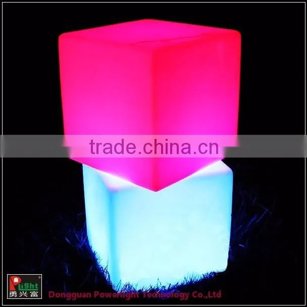LED light decotative cube with remote control YXF-3030A