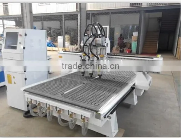 Remax-1325 Three Spindle Wood CNC Router Machine For Wood Door