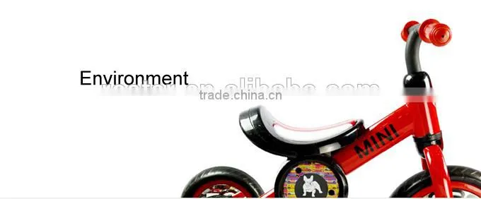 RASTAR MINI licensed 2014 super hot sales plastic sliding baby kids bicycle price
