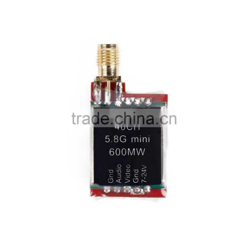 TX360 5.8G 600mW 40Ch Wireless AV Transmitter 5V for FPV Aerial Photography